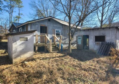 Back exterior of 28 Pearl Street, Black Mountain NC