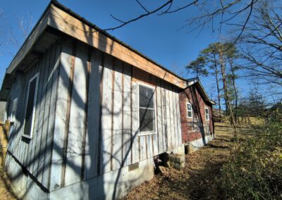 Left exterior of 28 Pearl Street, Black Mountain NC